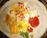 A picture of step 2 of Maggi Jini dosa.