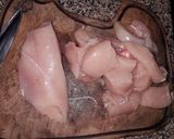 Foto del paso 1 de la receta Salchichas de pollo caseras