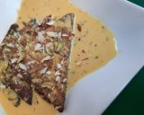 A picture of step 6 of Shahi tukray.