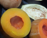 Foto del paso 3 de la receta: Calabaza rellena vegetariana rica y fácil