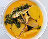 Foto langkah ke 8 dari resep Gulai jengkol+daun ubi+ikan tamban.