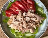 Une image de l'étape 3 de Salade de thon à la sauce d’oignons aigre-douce.