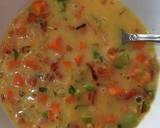 Vegetables Oats Omelette langkah memasak 3 foto