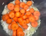 A picture of step 2 of Simple Lentil Soup.