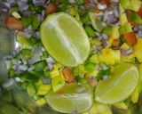 A picture of step 3 of VashBake Mango Salsa.