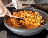 A picture of step 10 of Cuban-Style Picadillo.