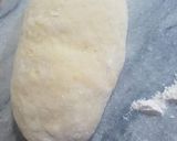 A picture of step 4 of Chicken stuffed cheese burger.