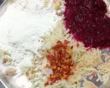 A picture of step 2 of Beetroot Paneer Shaam Savera Kofta Curry.