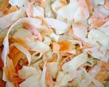 A picture of step 4 of Cucumber carrots salad.