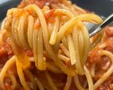 A picture of step 9 of Spaghettoni Arrabiata.