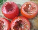 स्टफ्ड टोमेटो विद क्रंची वालनट (stuffed tomato with crunchy walnut recipe in Hindi) रेसिपी चरण 10 फोटो