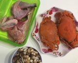 Hình bước làm 1 của món Bánh canh cua gà xé