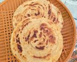 A picture of step 3 of Laccha Paratha.