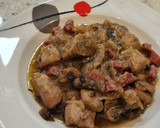 Foto del paso 6 de la receta: Magro de cerdo con champiñones y jamón