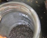 A picture of step 2 of Gun powder (for iddli and dosa side dish).