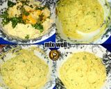 A picture of step 3 of Rice Fara or steamed Rice savoury gujiya.