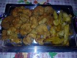Langostinos empanados
