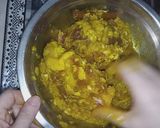 صورة لخطوة 2 من وصفة مردوم اللحم في قدر الطين