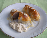 Foto del paso 16 de la receta: Rollitos de carne picada con salsa de almendras