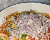 A picture of step 1 of Healthy Murmura Mothbean Chutney Bhel.