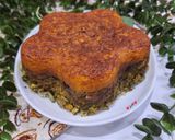 عکس مرحله 11 از دستور تهچین شوید باقالی با گوشت چرخکرده😋