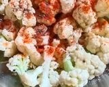 A picture of step 2 of Crispy cauliflower manchurian.
