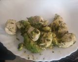 Foto del paso 3 de la receta Pollo con aguacate y mermelada y garbanzos garrapiñados
