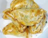 Foto del paso 3 de la receta: Empanadas de espinacas, ricotta y lacón