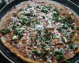 A picture of step 7 of Ulli Karam Dosa.