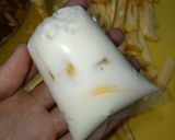 Hình bước làm 7 của món Yogurt đá bịch mít thơm