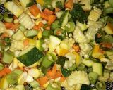 वेजिटेबल फ्राइड राइस (vegetable fried rice reicpe in Hindi) रेसिपी चरण 2 फोटो