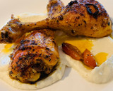 Foto del paso 12 de la receta: Muslos de pollo, kumquats y puré especiado