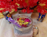 शाही रोज़ मिल्क शेक (shahi rose milkshake recipe in Hindi) रेसिपी चरण 5 फोटो
