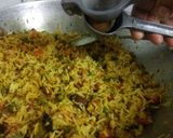 A picture of step 7 of Mix Veg Pulao.