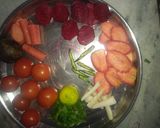 सलाद (Salad recipe in hindi) रेसिपी चरण 2 फोटो