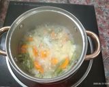 A picture of step 2 of Soya  Nuggets  Curry.