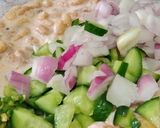 A picture of step 4 of Bondi raita.