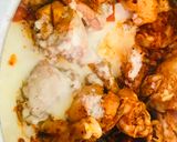 A picture of step 10 of Whosaynas Achaar Murgh.