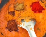 A picture of step 3 of Veg Korma.
