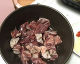 A picture of step 1 of Fried short ribs with soy sauce.