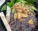 Hình bước làm 8 của món Bún Riêu Cua Tóp Mỡ Mọc Giòn