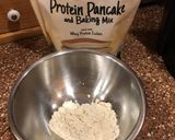 A picture of step 1 of Bananas Foster mug cake.