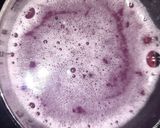A picture of step 4 of Black Currant summer cooler juice.
