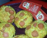 Foto langkah ke 4 dari resep Martabak mie bekal si kecil.