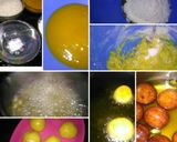 A picture of step 8 of Mango gulabjamun in rabri.