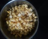 A picture of step 1 of Puran poli.