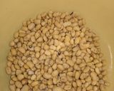 A picture of step 1 of Beans soup.