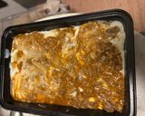 A picture of step 3 of Lasagna with Pork Rib Ragù and Sautéed Mushrooms.
