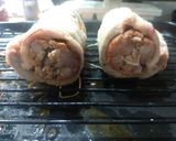 Foto del paso 5 de la receta: Matambrito gratinado relleno de choris y ensalada de remolacha