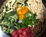 ગી્ન થાઈ કરી(Green Thai curry recipe in Gujarati) રેસીપી સ્ટેપ3ફોટો